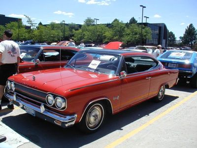 Kyle & Kristie Nolan's 1965 Marlin.  Lookgs good from this angle, doesn't it?