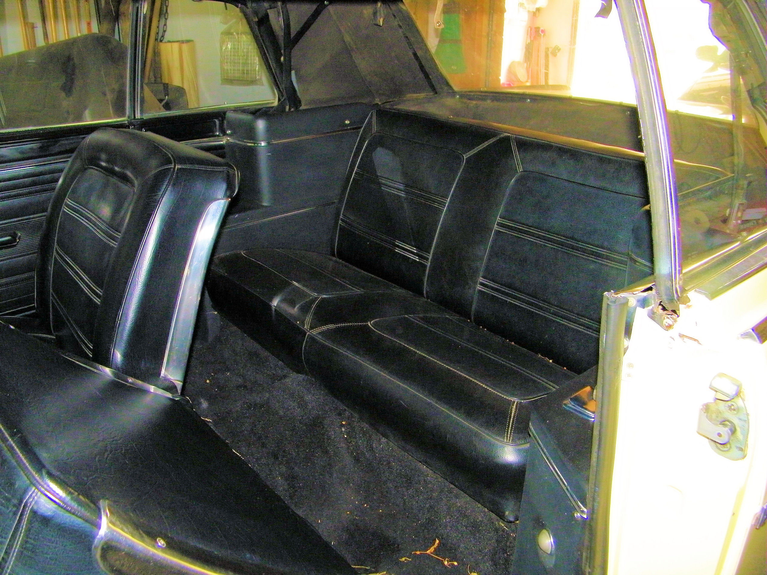 1965 Rambler Classic 770 convertible int rear