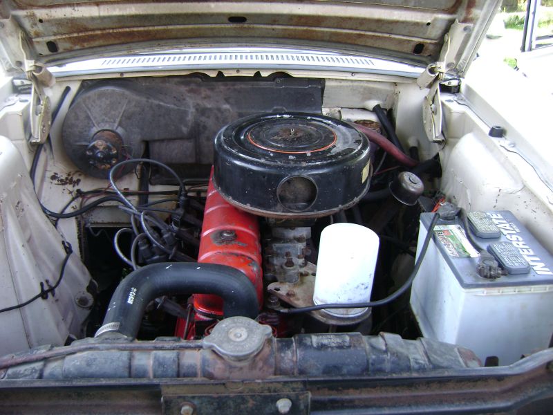 1961 Rambler Classic 4dr engine