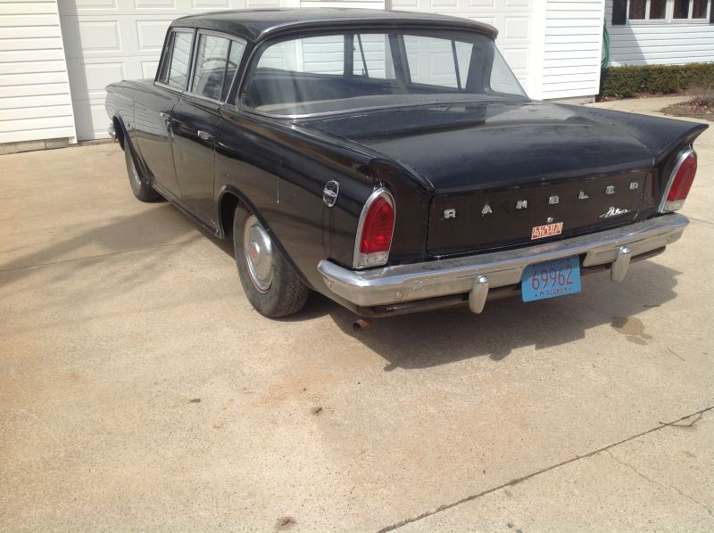 1961 Rambler Classic 4dr rear