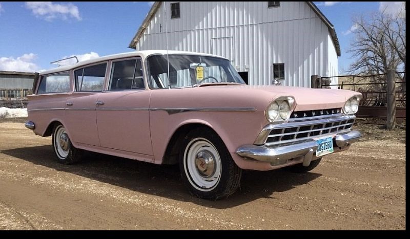 1960 Rambler 6 Super Cross Country wagon