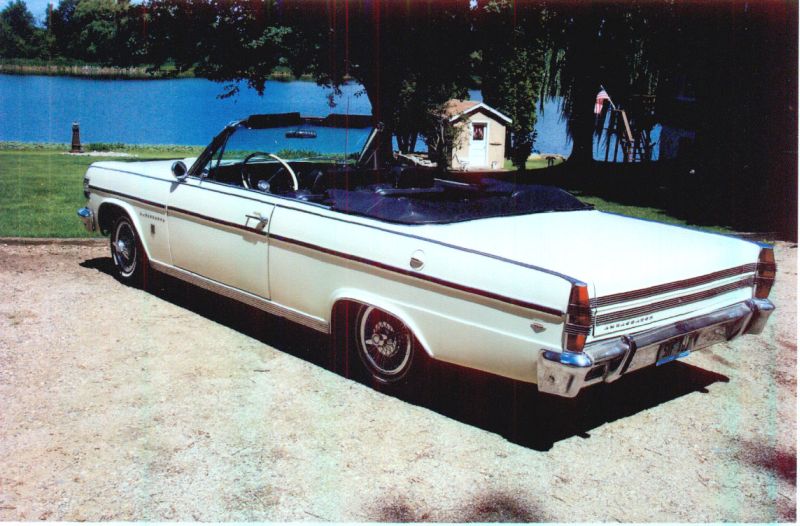 1966 AMC Ambassador convertible right