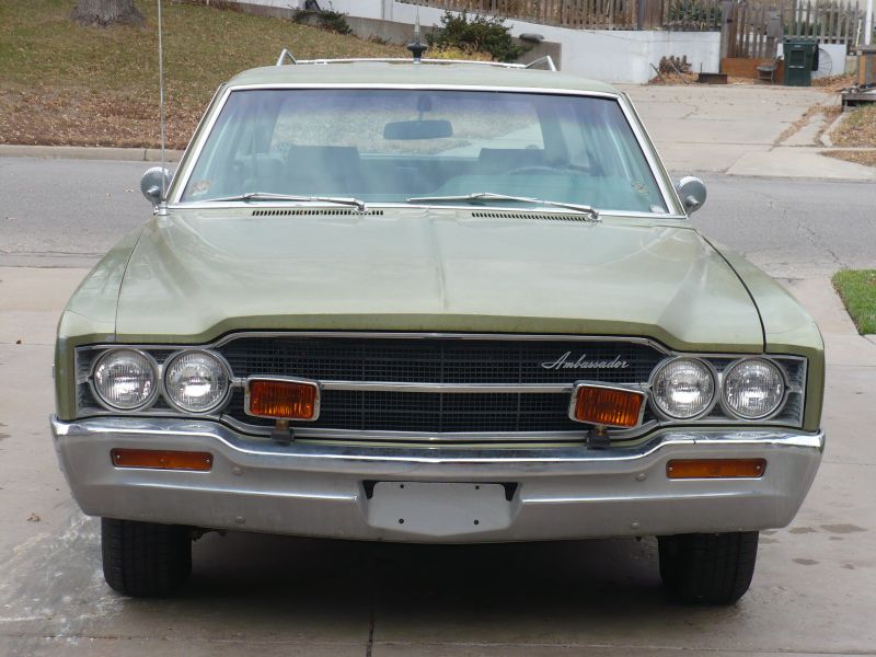 1969 AMC Ambassador DPL 4dr station wagon front