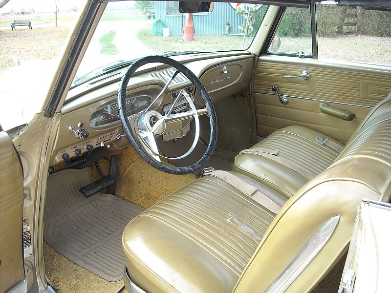1962 Rambler American 400 convertible interior