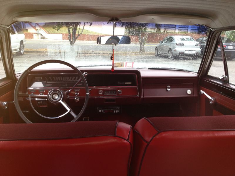 1965 Rambler Classic 2dr sedan int