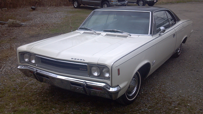 1968 AMC Rebel SST 2drHT front