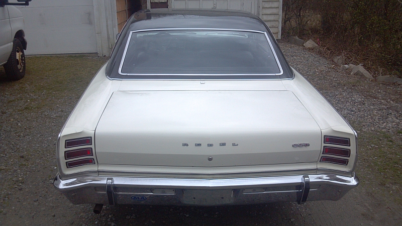 1968 AMC Rebel SST 2drHT back