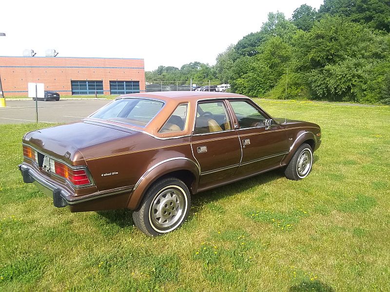 1985 AMC Eagle 4dr sedan 2