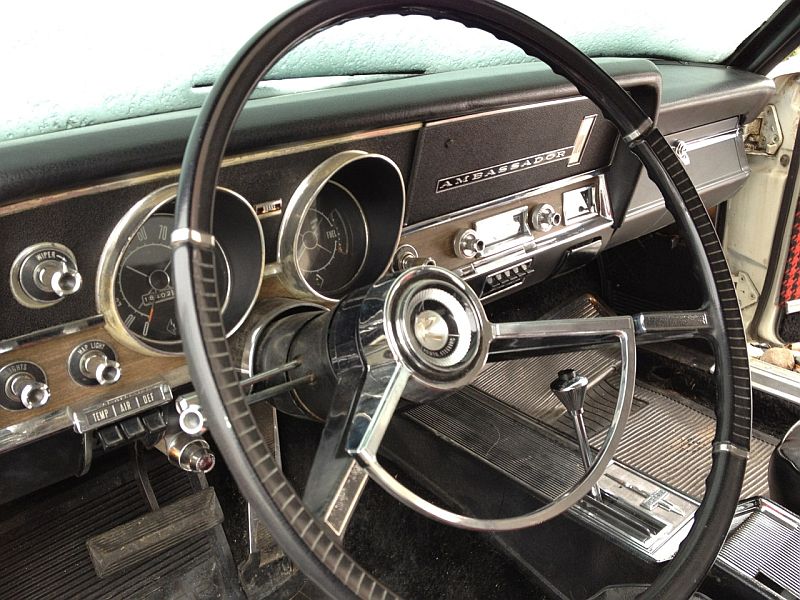 1966 AMC Ambassador DPL dash