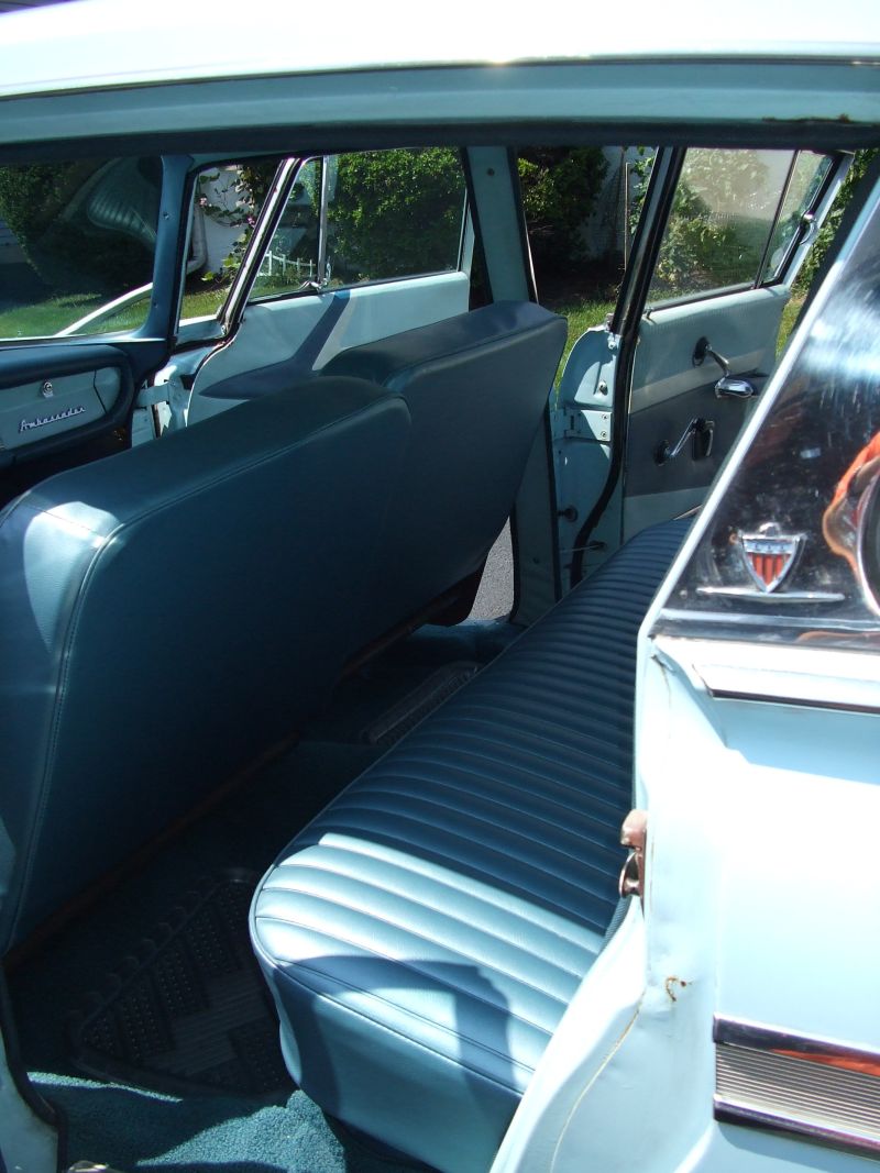 1960 Rambler Ambassador 4dr int rear
