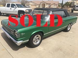 1967 Rambler American Rogue convertible