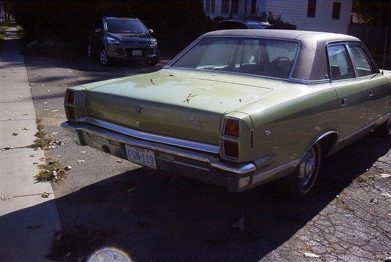 1968 AMC Ambassador DPL 4dr back