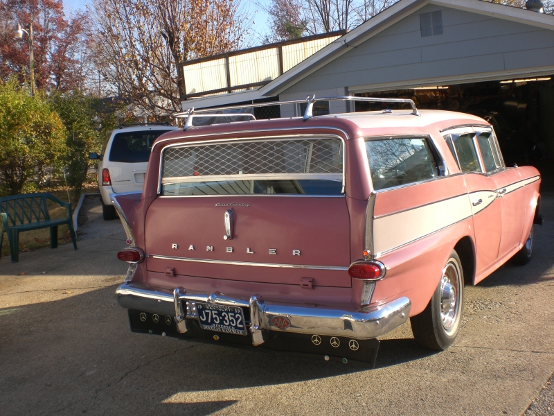 1959 Rambler 6 Wagon Rear