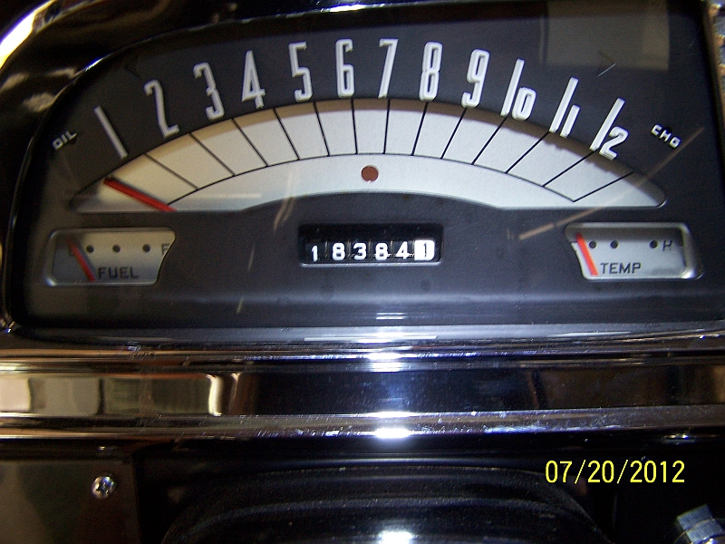 1958 Rambler Six Deluxe milage