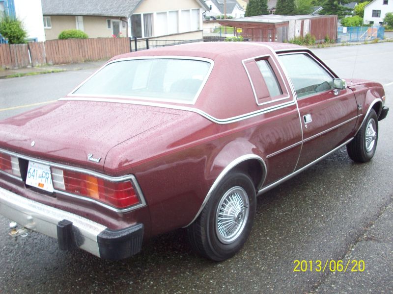 1981 Concord Limited  2dr rear