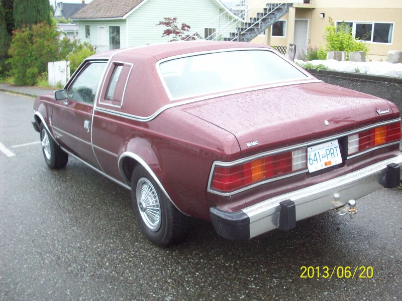 1981 Concord Limited  2dr back