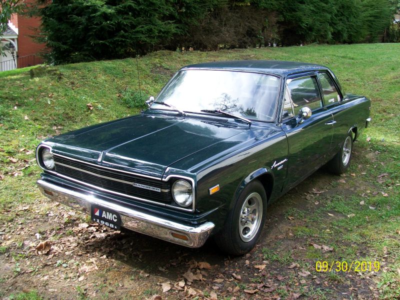 1968 Rambler American 2dr sedan