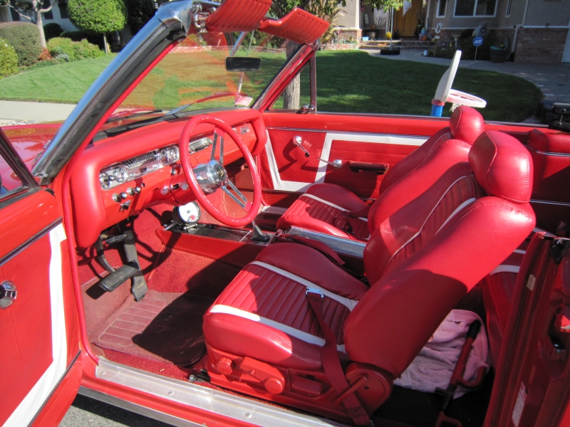 1964 Rambler American convertible interior