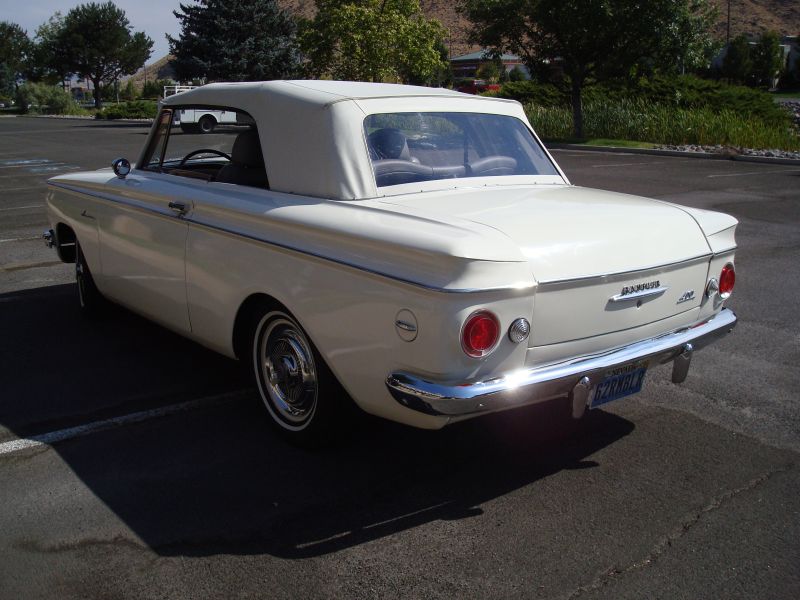 1962 Rambler American 400 convertible right