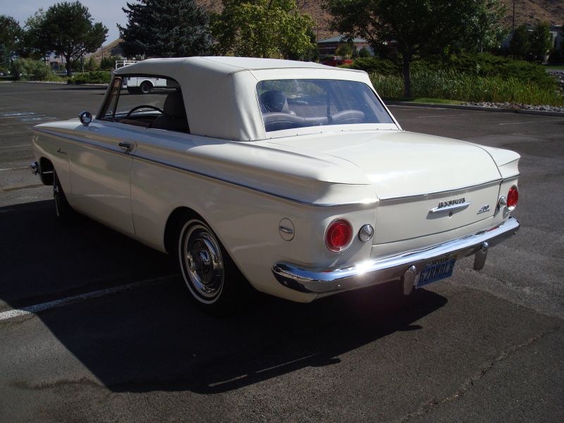 1962 Rambler American 400 convertible rear