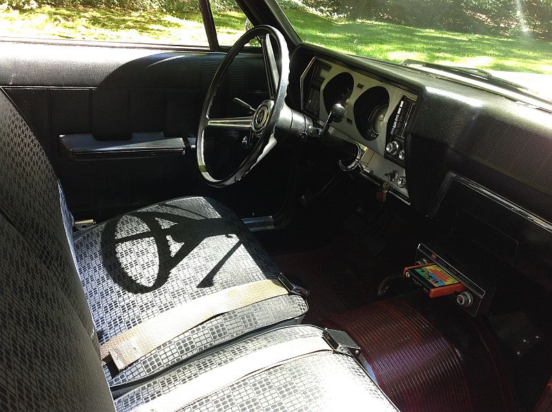 67 Ambassador Yellow Jacket 2 Door interior